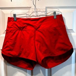 Lululemon red Shorts red size 8 tall